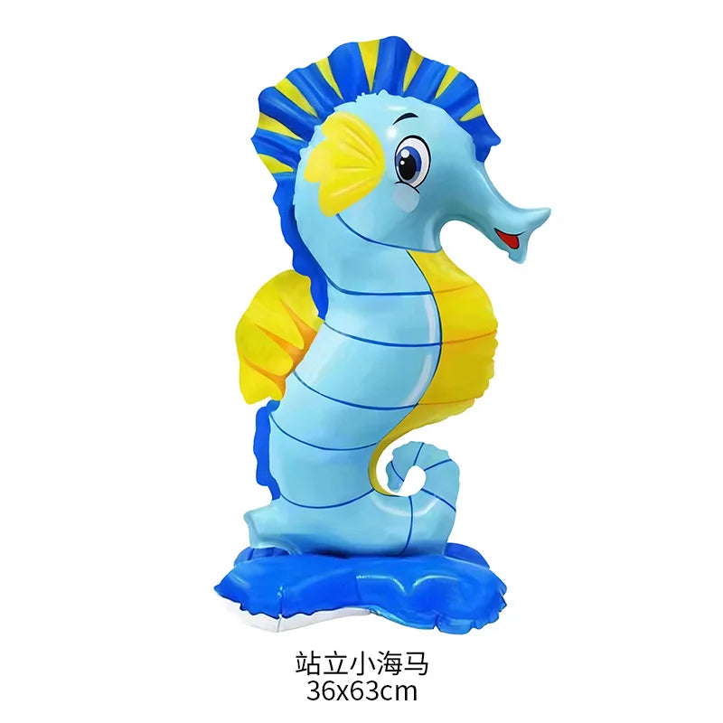 🐠 Under the Sea Birthday Balloon Set – Dive into a Magical Ocean Party! 🌊🎈 - ThiGui