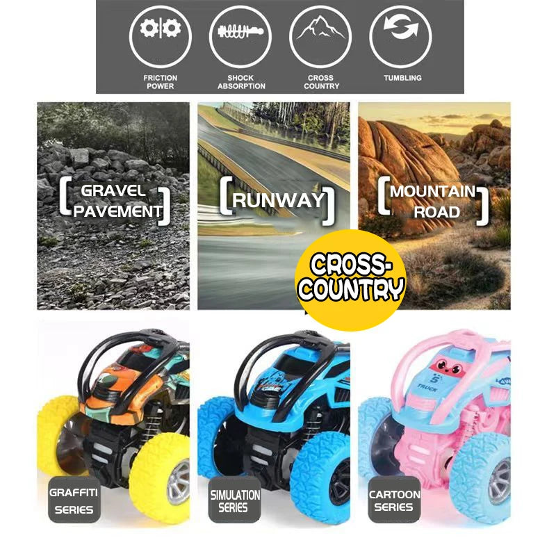 🚗💨 Inertia Stunt Car – Somersaults, Bumps & Big Off-Road Fun! 🎯🧒 - ThiGui