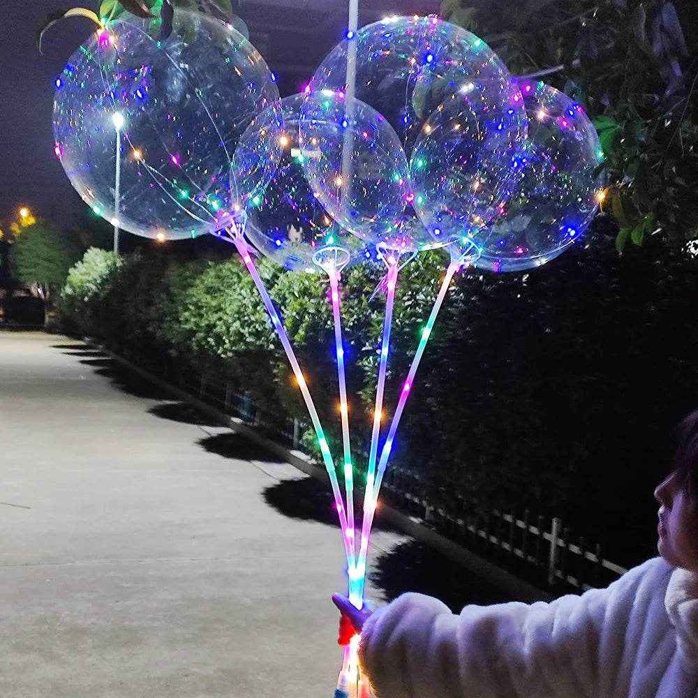🎈Magic in the Air – LED Light-Up BoBo Balloons That Make Every Party Sparkle! 🌟🎈 - ThiGui