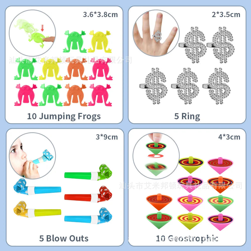 🎉 Party Sorted! Mega Toy Assortment – 30 to 300 Fun Filler Surprises for Kids 🎁🎊 - ThiGui