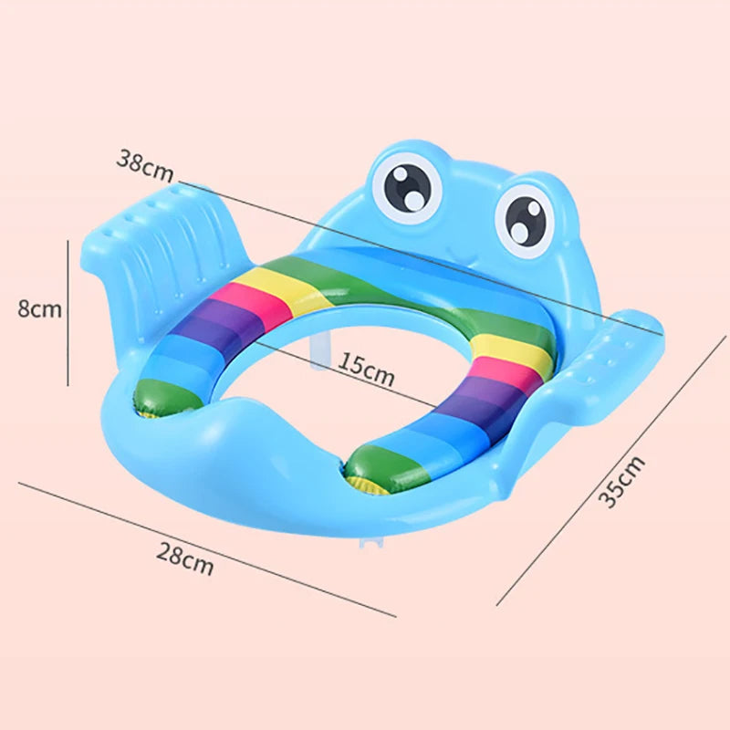 🚽🧸 Soft Baby Potty Seat – Comfy, Non-Slip & Mum-Approved for Confident Toilet Training! 🎯👶 - ThiGui