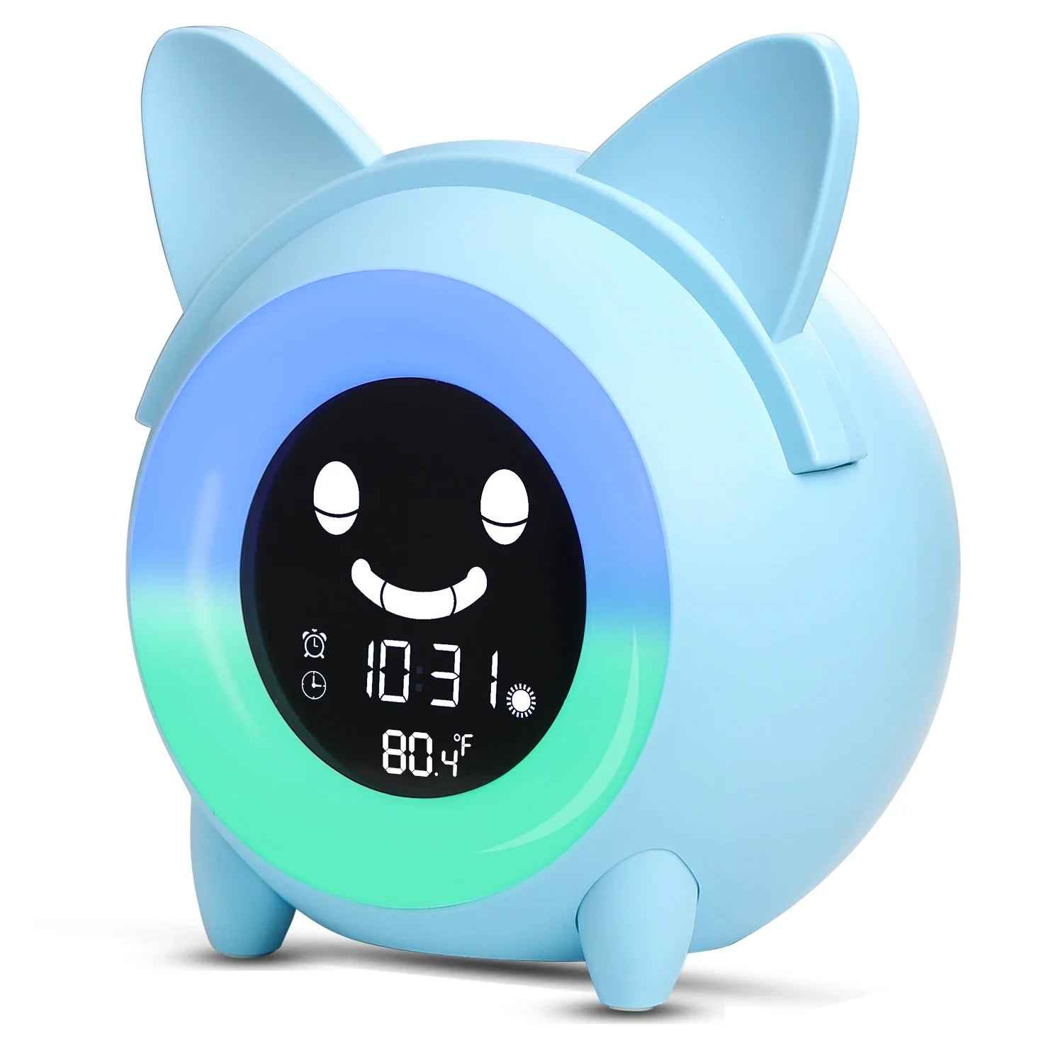 ⏰ Wake Up Happy – Animal Alarm Clock & Sleep Trainer for Kids! 🐻🌈 - ThiGui