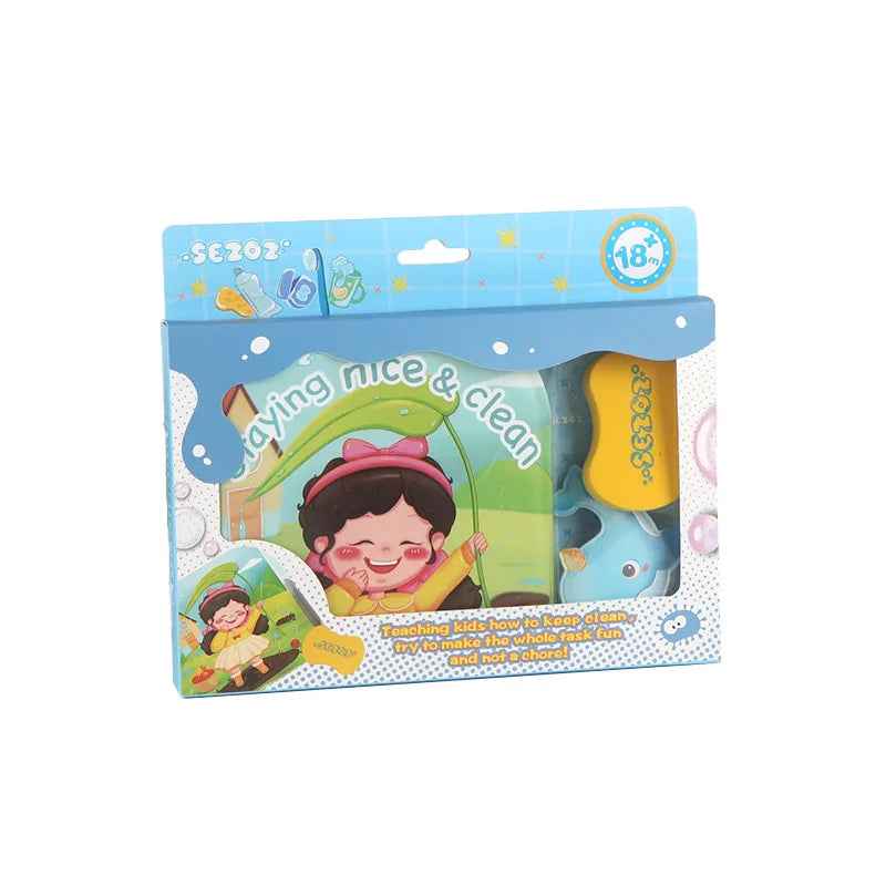 📖 Splash & Learn – Magic Bath Books That Reveal Colors with Water! 🛁🎨 - ThiGui