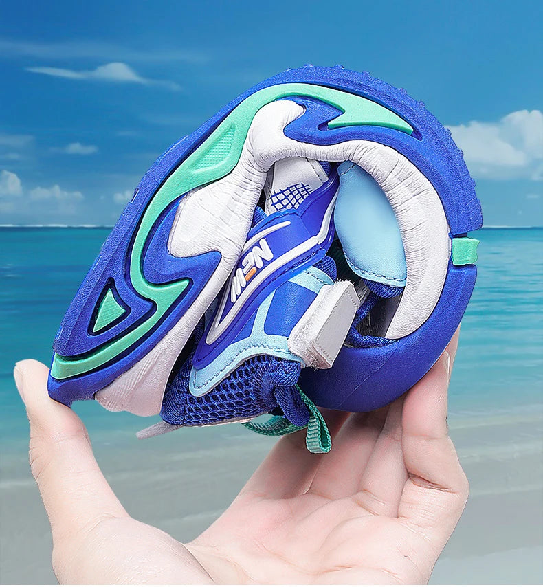 1.1 👟🌊 All-Terrain Adventure Sandals for Boys – Beach to Playground Ready! 🏖️🚀 - ThiGui