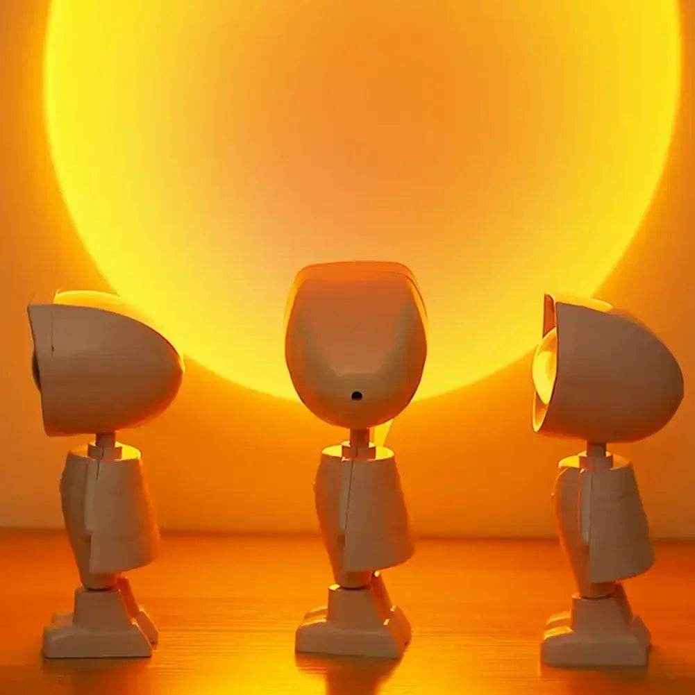 ✨Astronaut Sunset Lamp – Magical Night Light for Calm Bedtimes & Cosmic Dreams - ThiGui