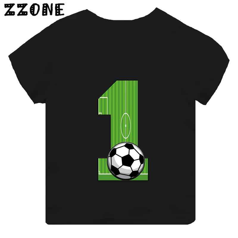 ⚽ Birthday Star on the Pitch! Football Tee for Little Champs - ThiGui
