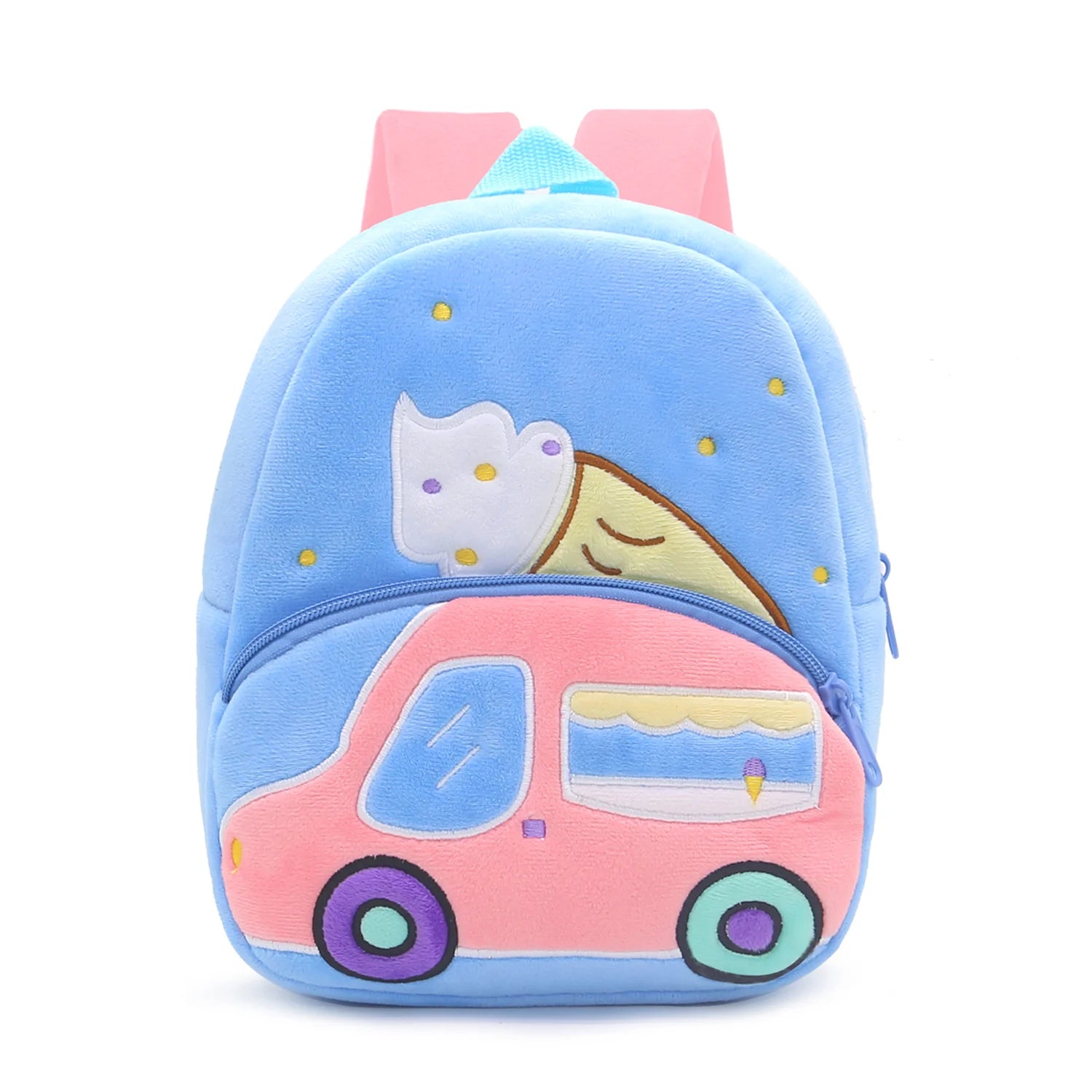🚧👷‍♂️ Excavator Plush Backpack – Soft & Fun Schoolbag for Tiny Construction Fans! 🎒💛 - ThiGui