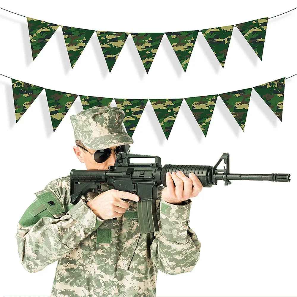 🪖Mission: Birthday! Army-Themed Party Set for Your Little Commander-in-Chief - ThiGui