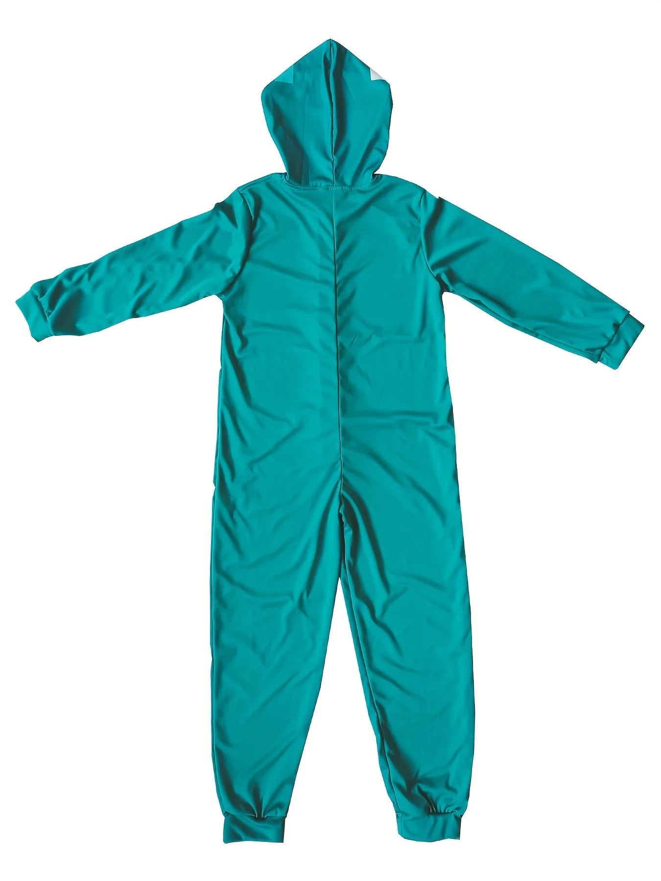 Creeper Game Character Costume 💚🎮 Fun Hooded Boys Jumpsuit - ThiGui