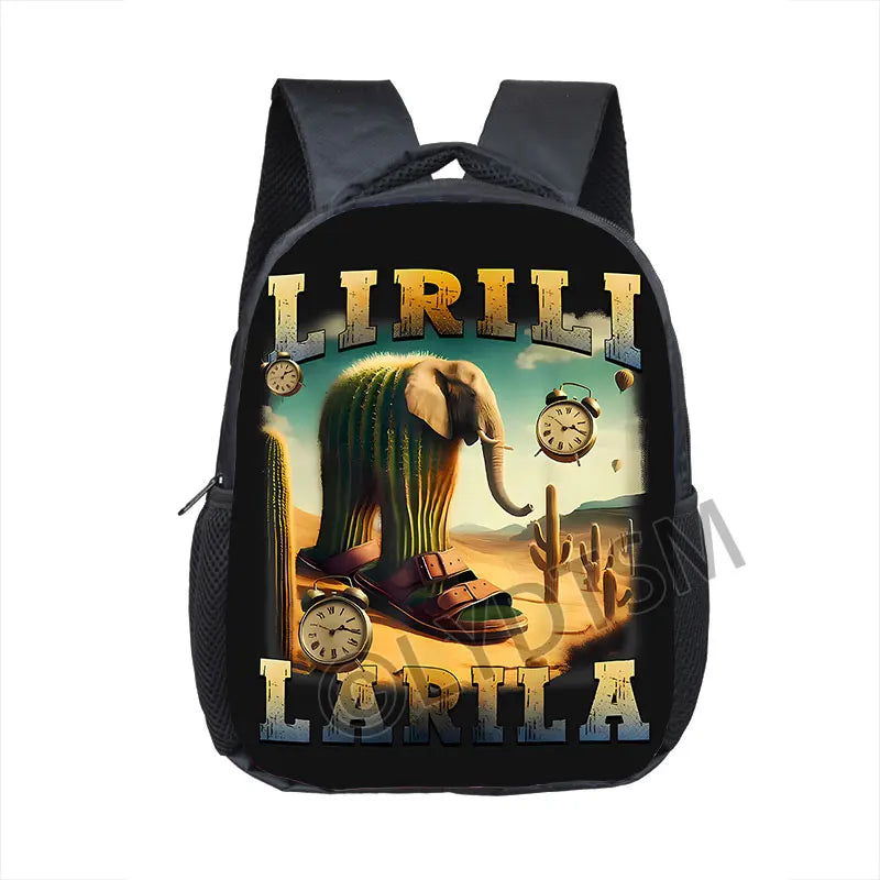 Little Giggles Cartoon Backpack 🎒✨ Perfect First School Bag for Tiny Explorers - ThiGui