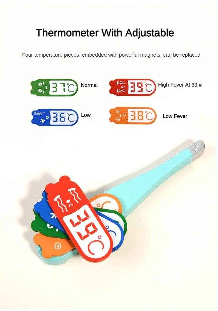 🌳Little Healer Play Kit – Wooden Doctor Set for Imaginative Mini Medics - ThiGui