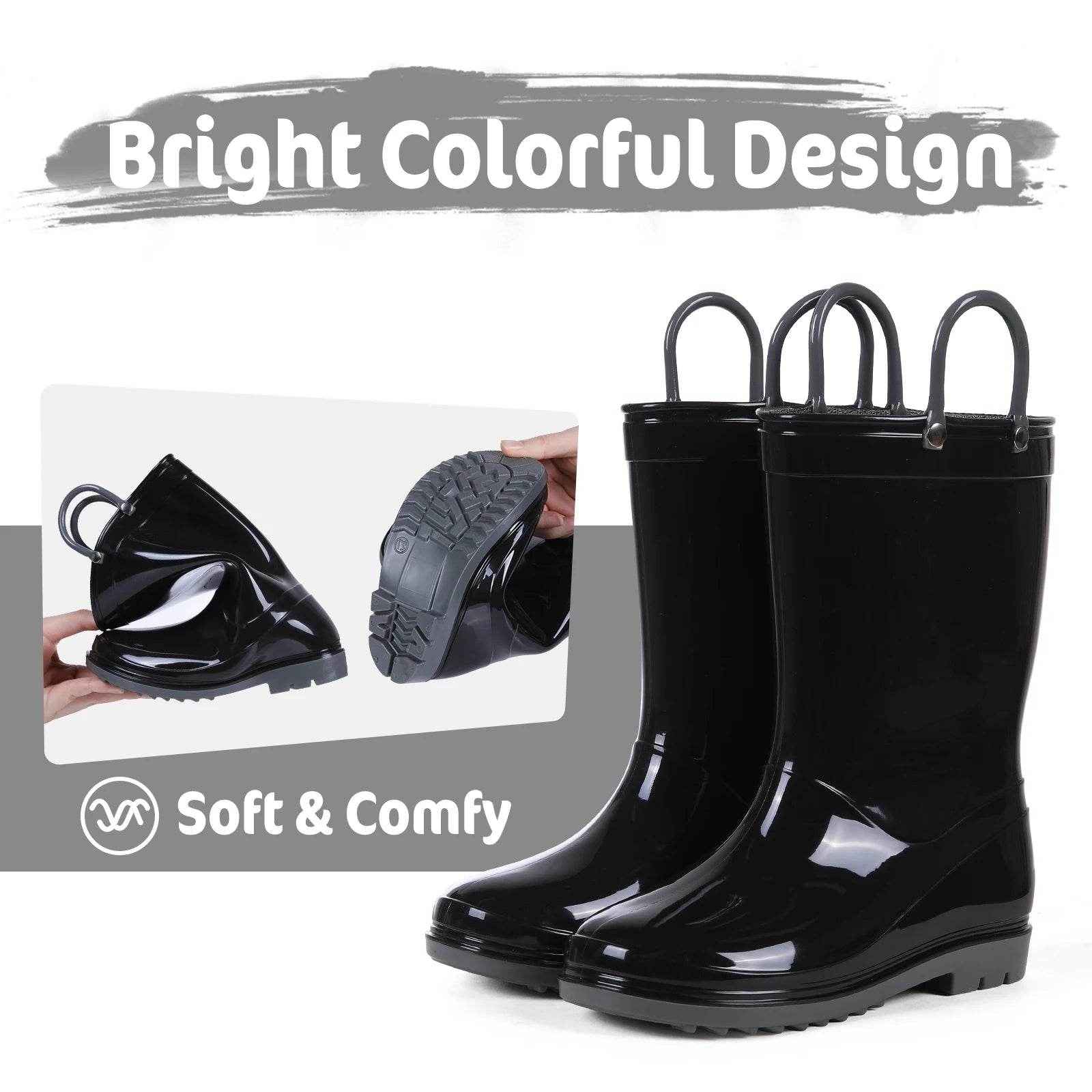 🌧️Puddle-Proof Fun Boots – Colourful Rain Adventures for Little Explorers! - ThiGui