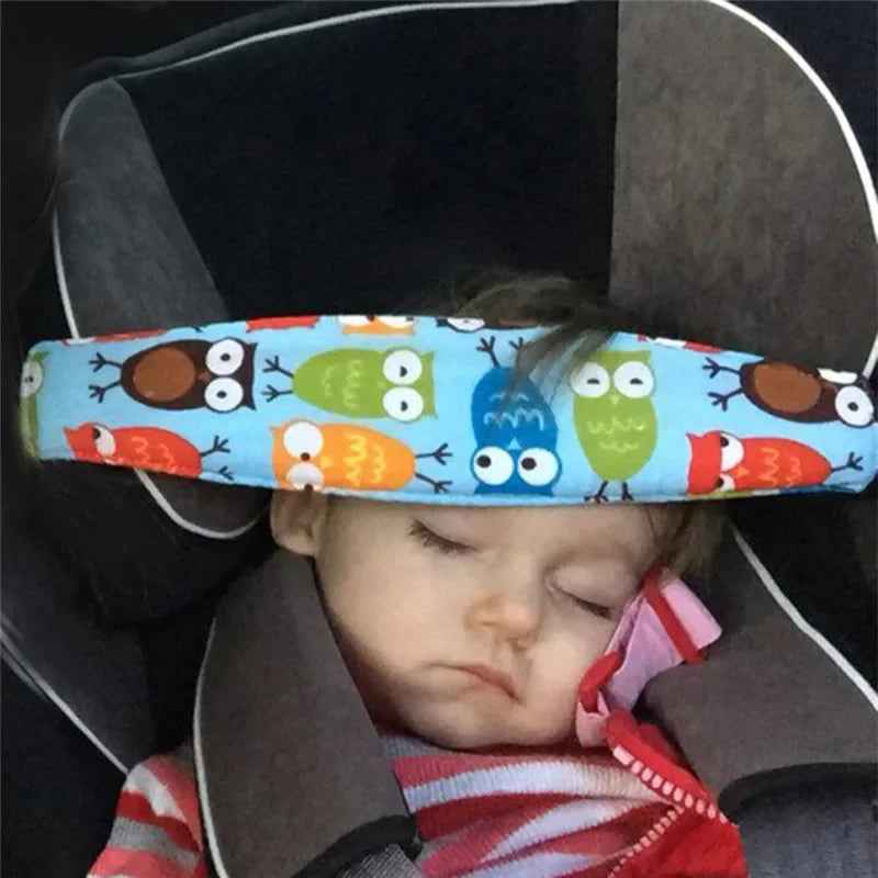 🚗Strap In for Sweet Dreams – The Soft Car Headband That Keeps Little Heads Safe While They Snooze - ThiGui