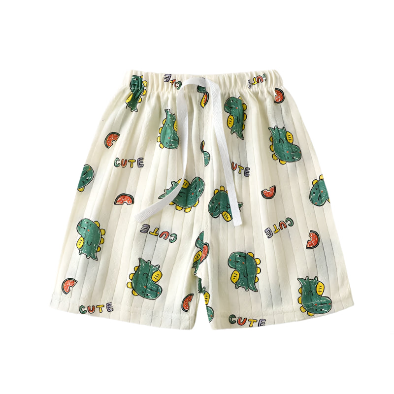 ☀️ Pure Cotton Summer Shorts – Comfy Coolness for Active Boys! 🩳🌈 - ThiGui