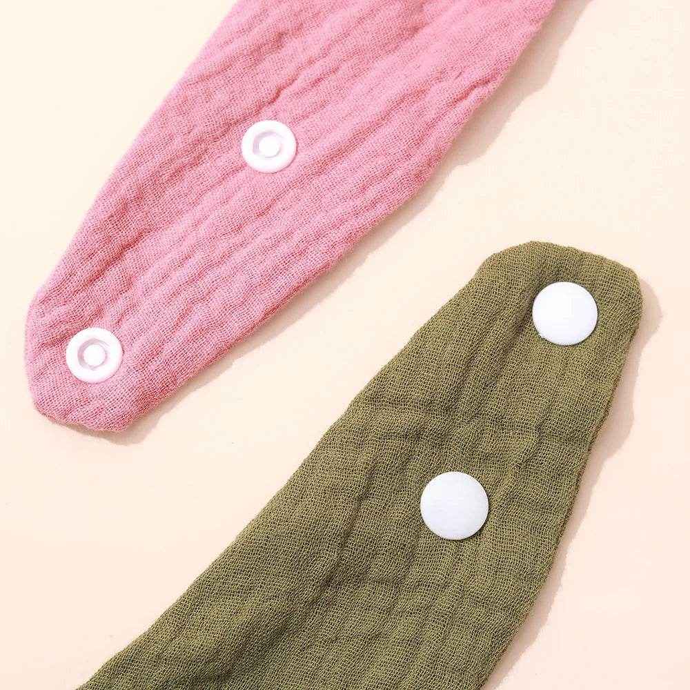 🍼Soft & Stylish! 3-Pack Cotton Bandana Bibs for Happy, Mess-Free Babies - ThiGui