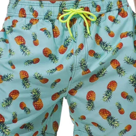 🌴 Tropical Fun for Little Explorers! Boys' Flamingo Print Swim Shorts 🏖️ - ThiGui