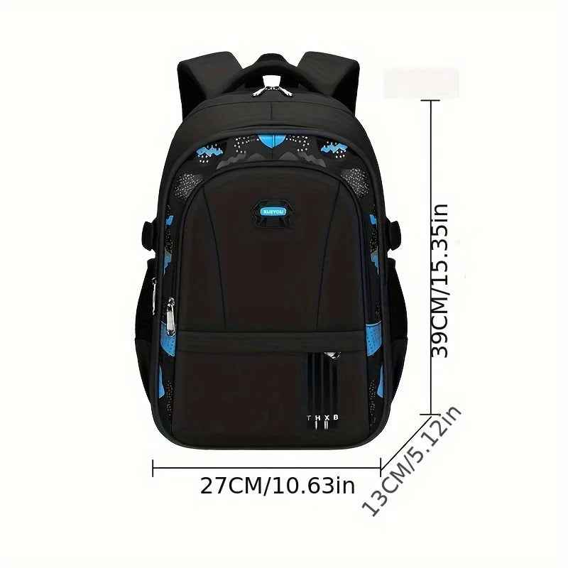 🎒 Perfect School Backpack for Boys Aged 6–12 – Comfy, Spacious & Super Cool! 🏫✨ - ThiGui