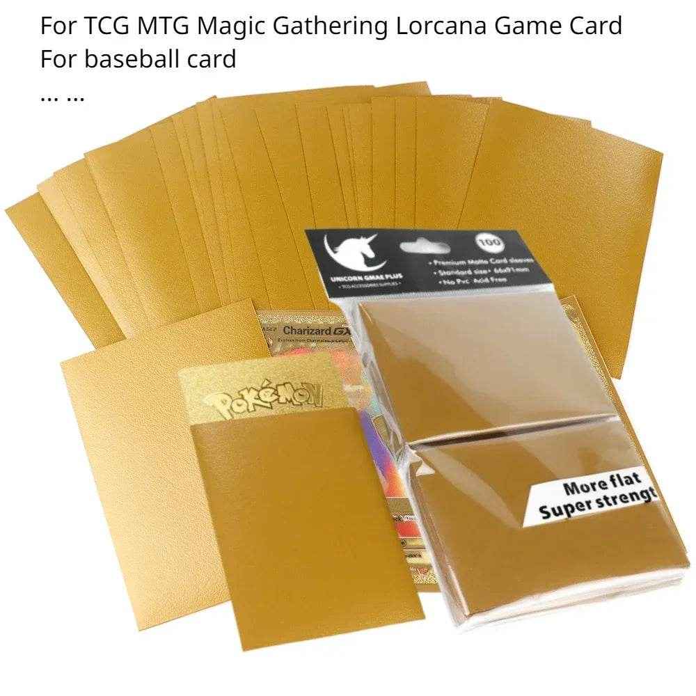 🛡️ Premium Card Sleeves for Young Collectors – Tough, Clear & Perfectly Sized! - ThiGui
