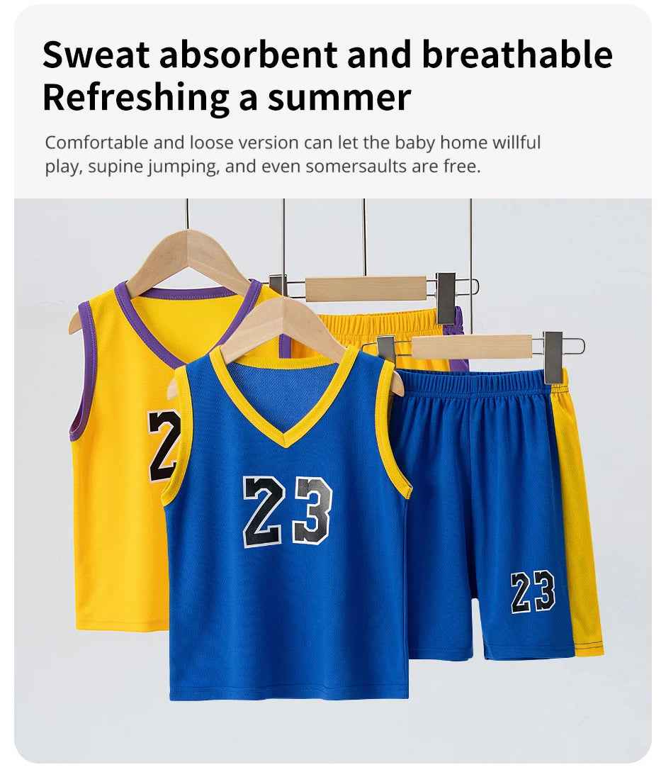 Breezy Summer Sets for Active Boys – Comfy, Quick-Dry, and Mum-Approved! - ThiGui