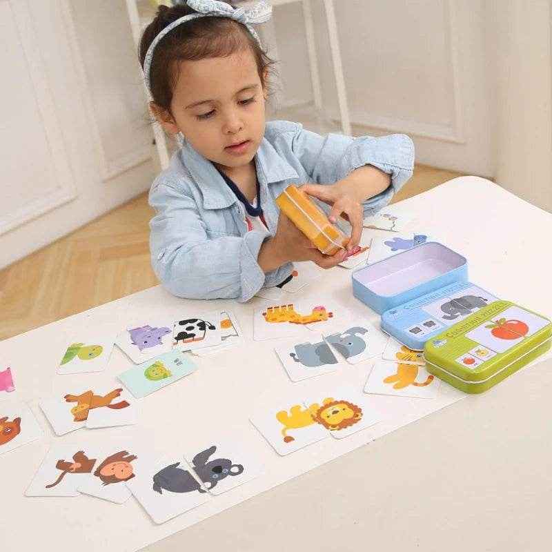 🧩Montessori Animal Puzzle Box – Brain Boosting Fun for Little Hands! - ThiGui