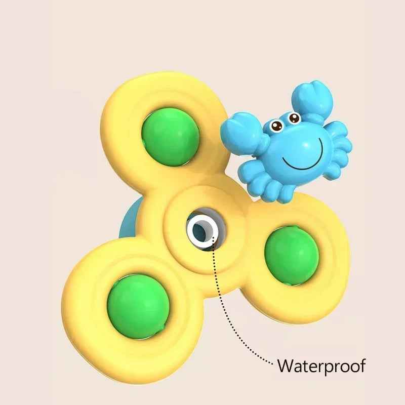 🌀 Spinner Suction Toys – Bath Time, Play Time, Anytime Fun! 🚿👶 - ThiGui
