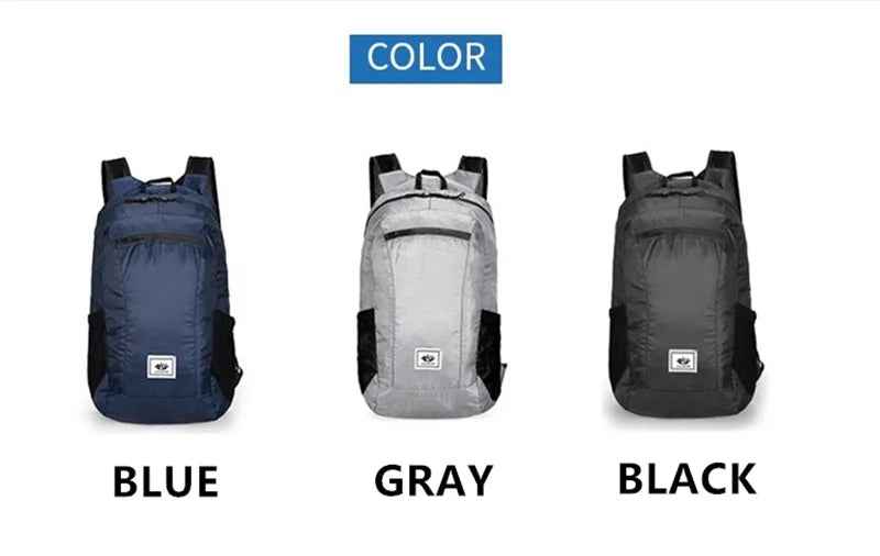 🏞️ Perfect Adventure Pal: Ultra-Light Foldable Waterproof Backpack for Boys on the Go! - ThiGui