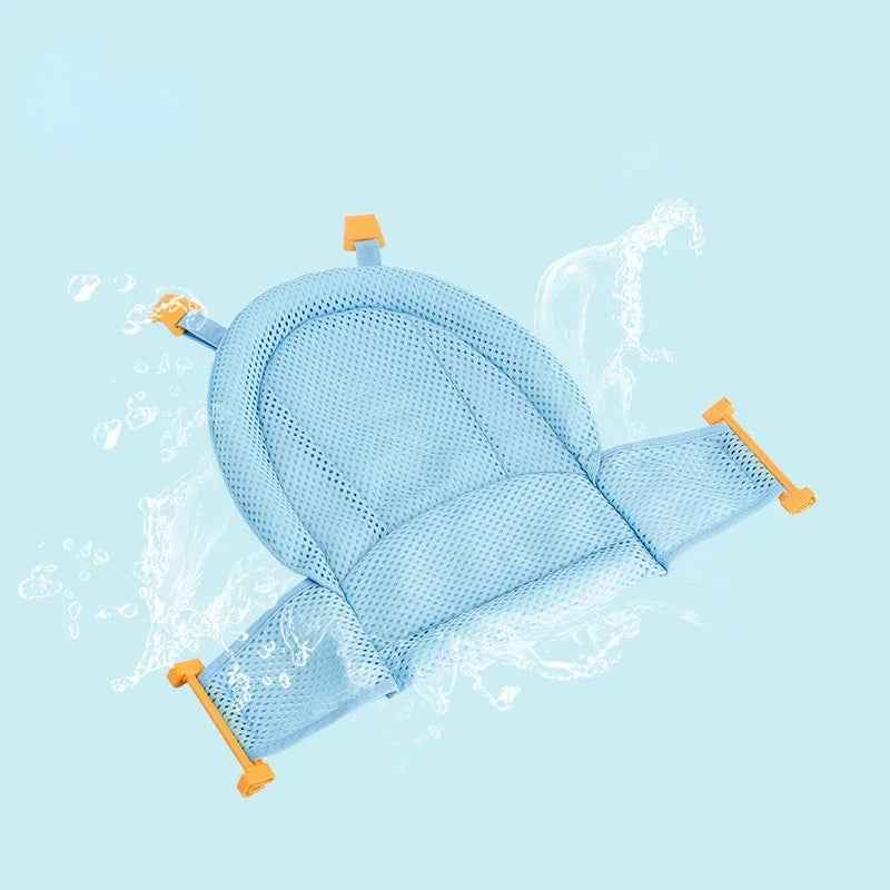 🛁 Hands-Free, Stress-Free – Baby Bath Net Support for Safe Splash Time! 🐣🧼 - ThiGui