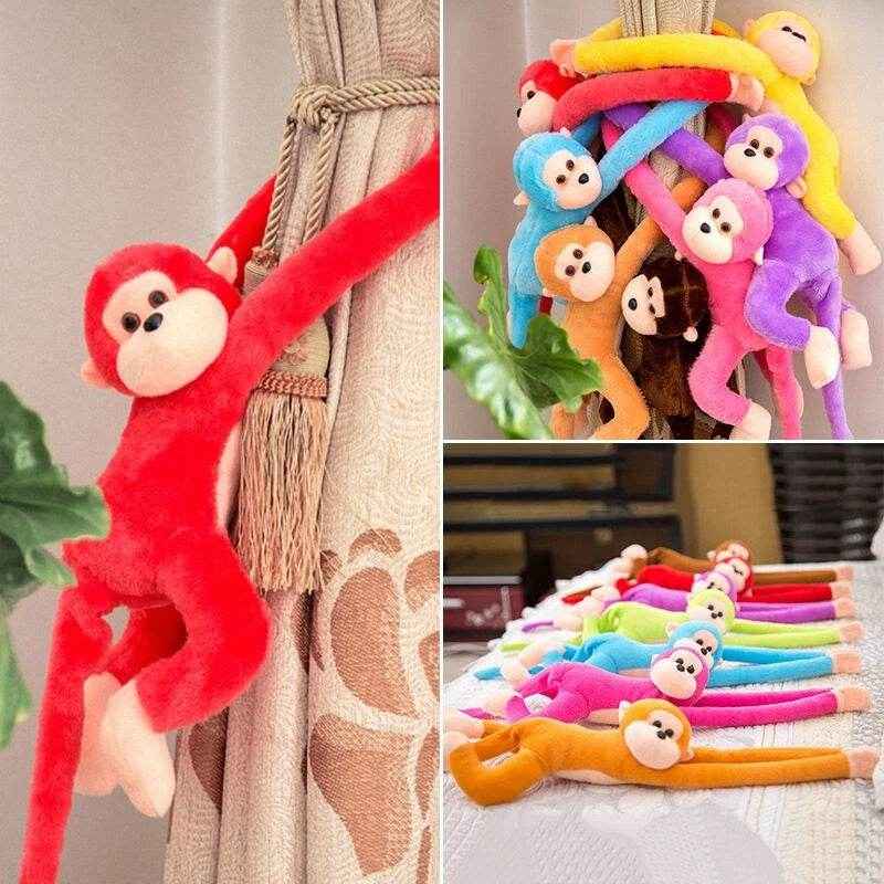 🧸Cuddly Long-Arm Monkey – The Hanging Buddy Every Little Boy Will Adore! - ThiGui