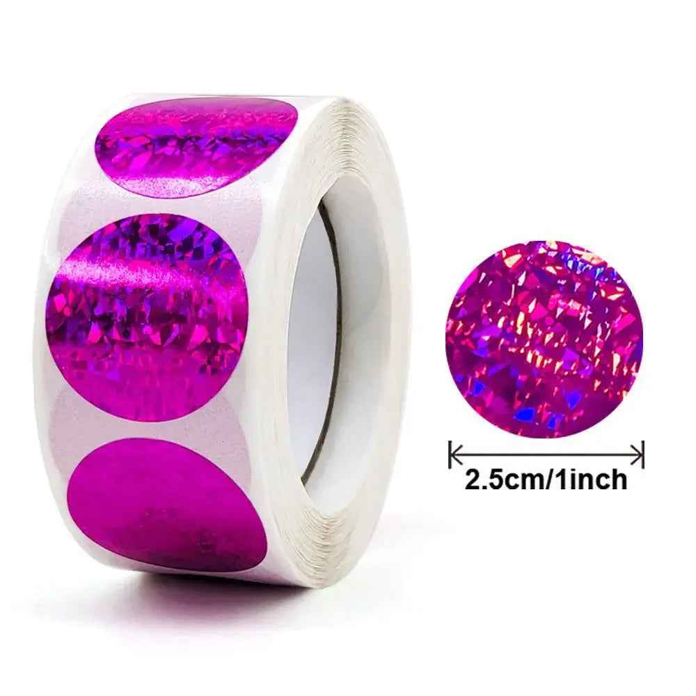 🎨Stick with Love – Cute Round Heart Stickers for Gifts, Crafts & Parties - ThiGui