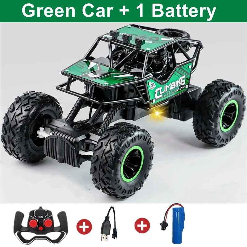 🧗‍♂️ Light Up & Climb Big – Off-Road Monster RC Car for Brave Little Racers! 🚙💡 - ThiGui