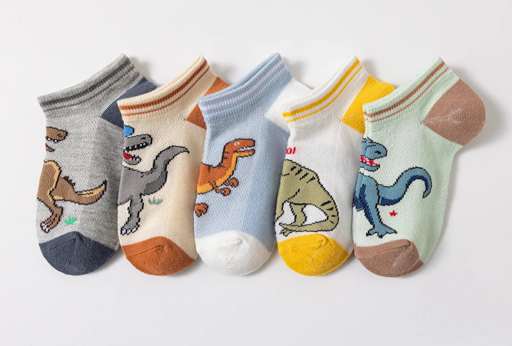 🦖 Roarsome Dino Socks – Soft, Comfy Fun for Happy Little Feet! 🧦💚 - ThiGui