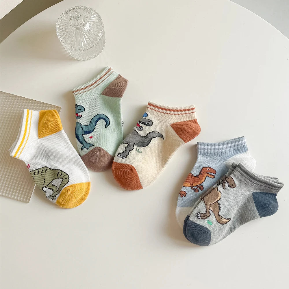 🦖 Roarsome Dino Socks – Soft, Comfy Fun for Happy Little Feet! 🧦💚 - ThiGui