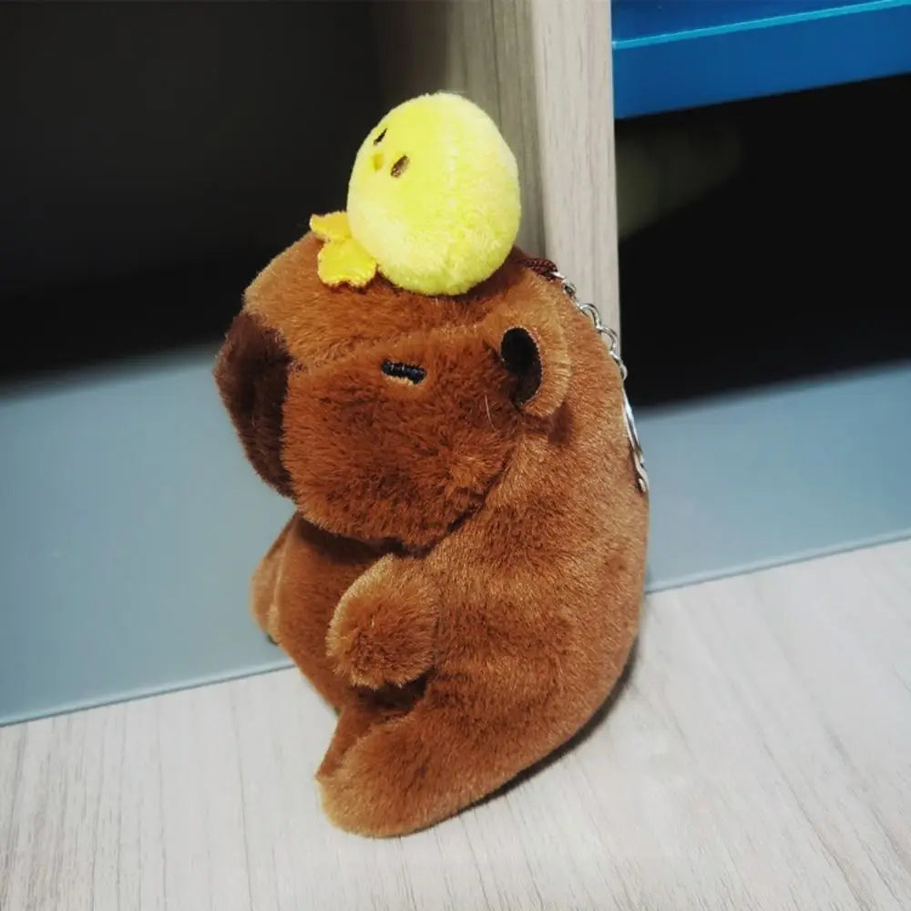 🐹 Adorable Multicolor Capybara Keychain – Cuteness You Can Clip Anywhere! 💕✨ - ThiGui