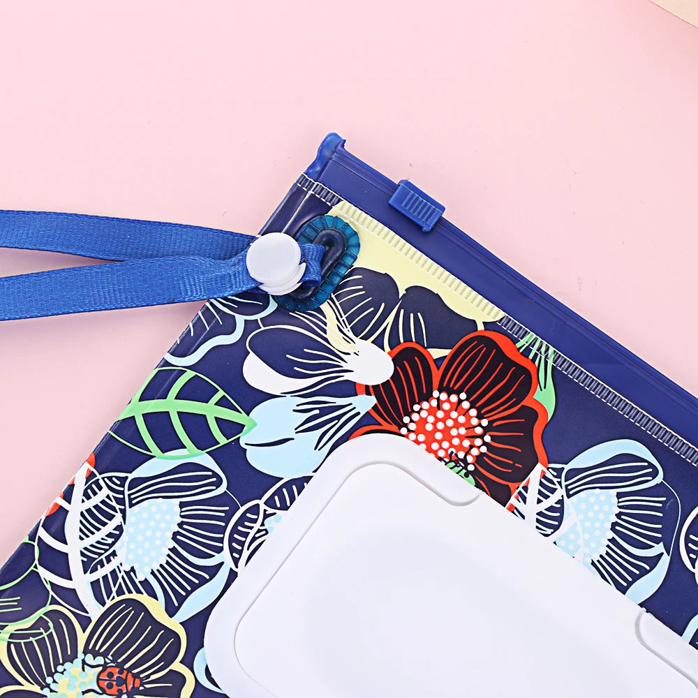 🧷 Smart Wet Wipes Bag – Snap, Strap & Go! Perfect for Mum Life on the Move! 💖🍼 - ThiGui