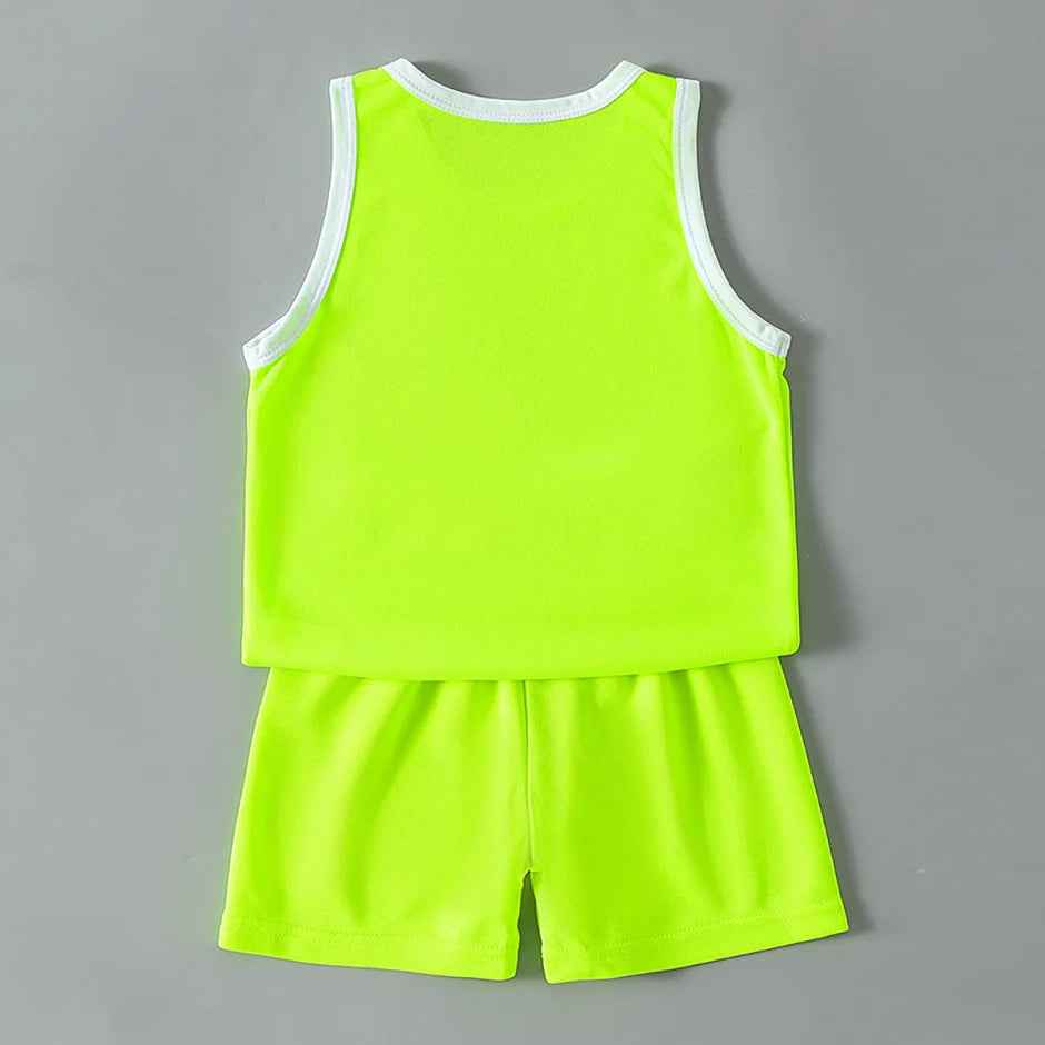 Breezy Summer 2-Piece Set – Quick-Dry Vest & Stretch Shorts for Active Boys on the Go! - ThiGui