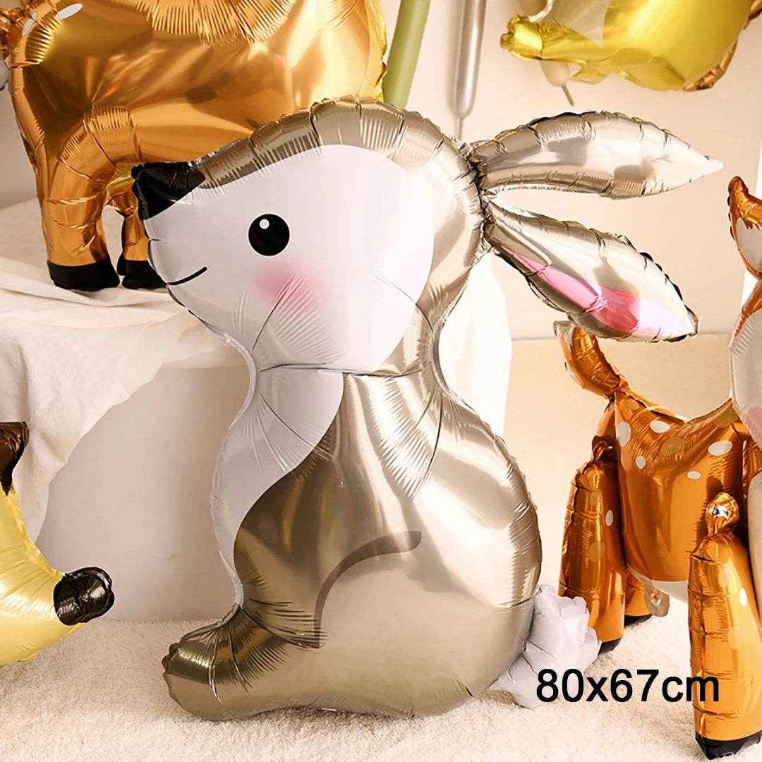 🐿️Whimsical Forest Friends Balloons – Add Woodland Magic to Your Boy’s Party! - ThiGui
