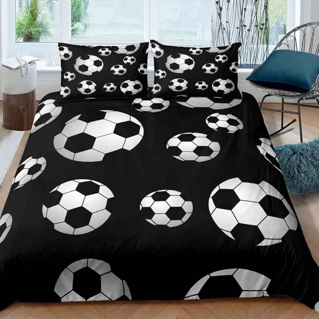 ⚽Goal Time! Dream Big with This Awesome Football Bedding Set - ThiGui