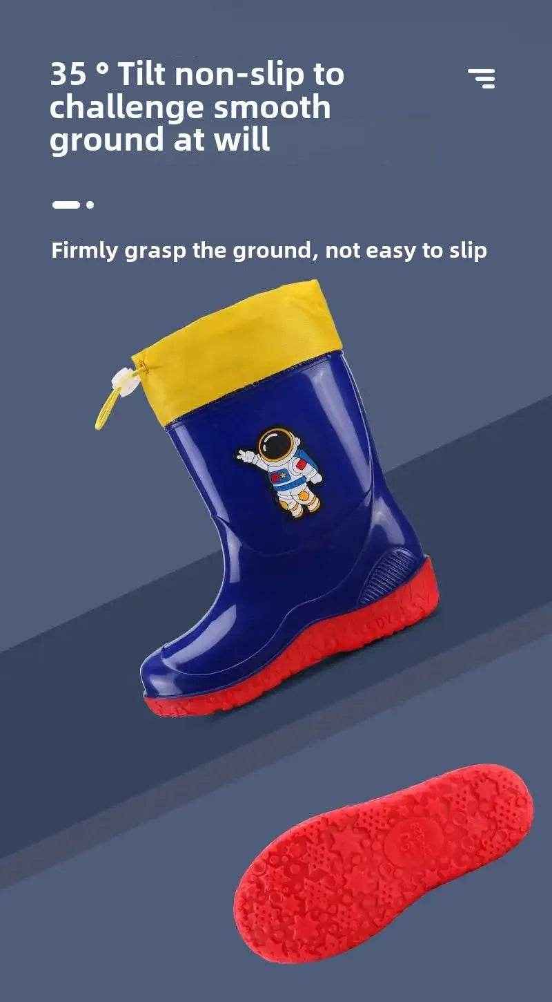 🌧Out-of-This-World Rain Boots for Kids – Cosy, Comfy, and Perfect for Puddle Missions! - ThiGui