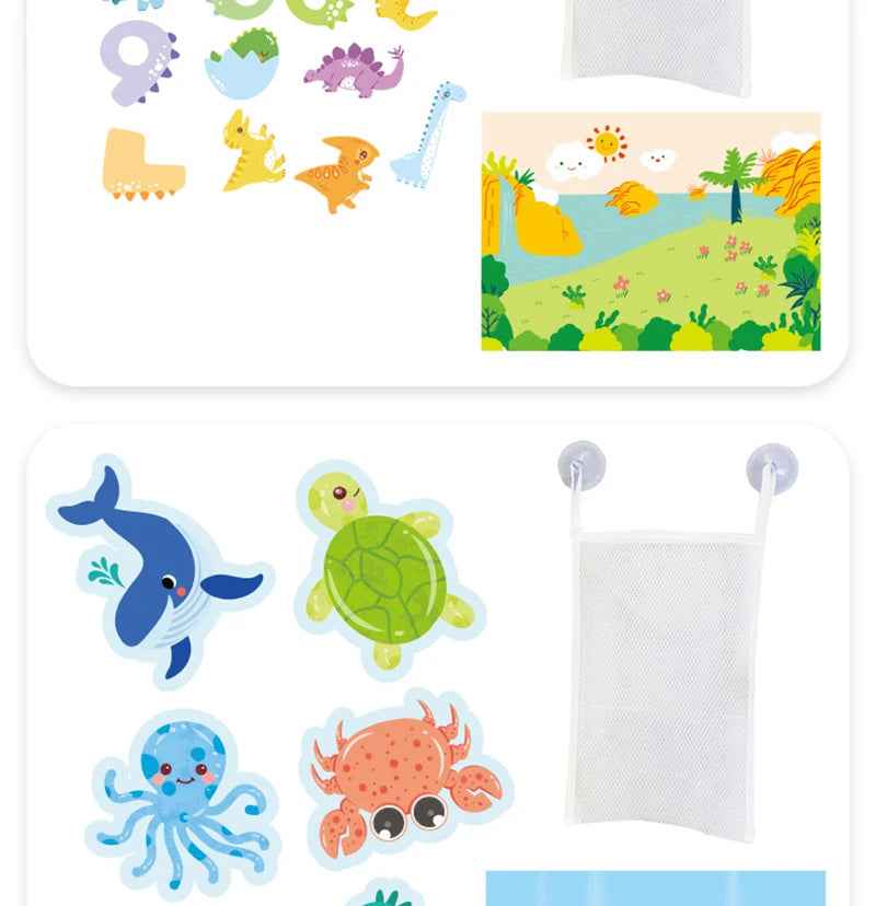 🔤🛁 Alphabet & Numbers Bath Toy – Learn While You Splash! 💧👶 - ThiGui