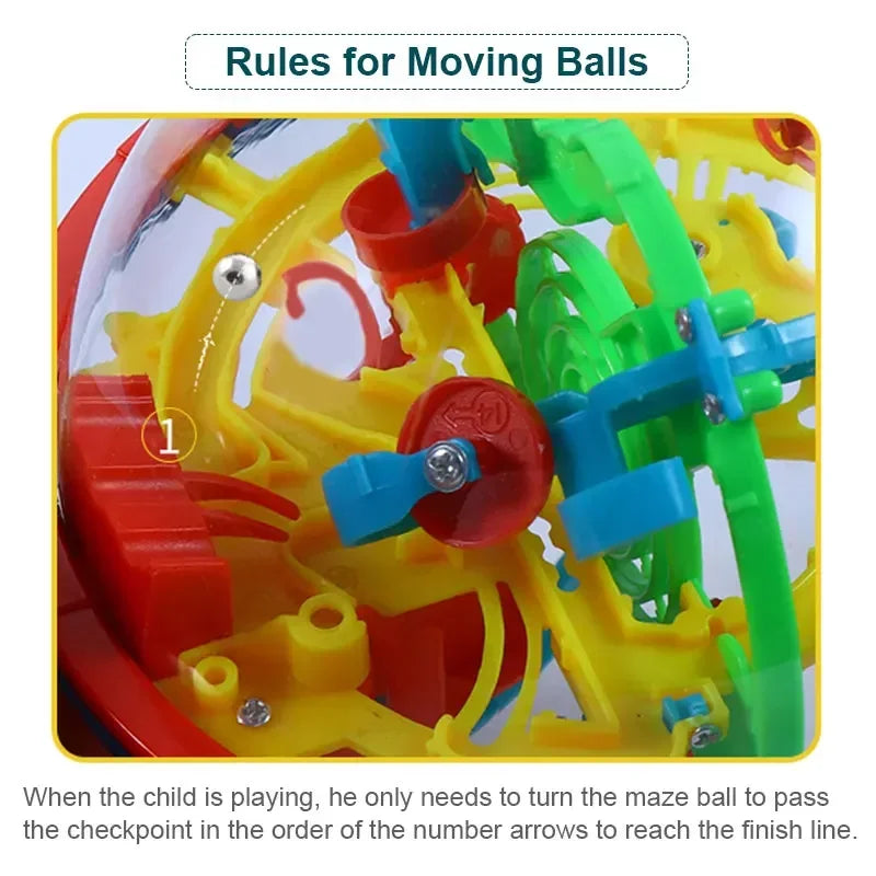 🎁 3D Magic Maze Ball 🌀 | Brain-Boosting Puzzle for Boys & Grown-Ups Too! 🧩💥 - ThiGui