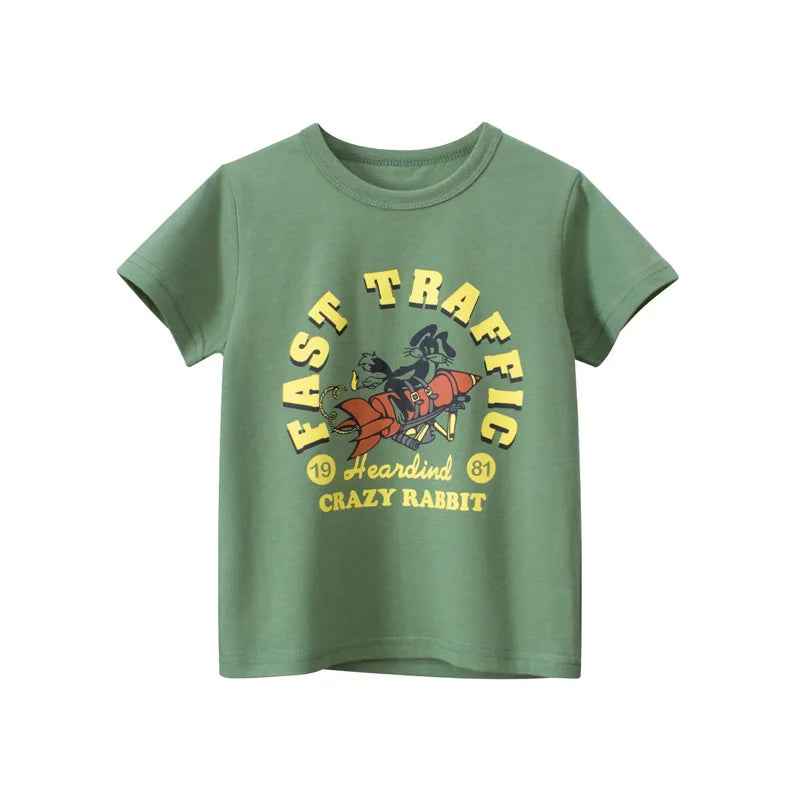 👕Cool & Comfy Cartoon Tees for Your Little Explorer (2–8Y) - ThiGui