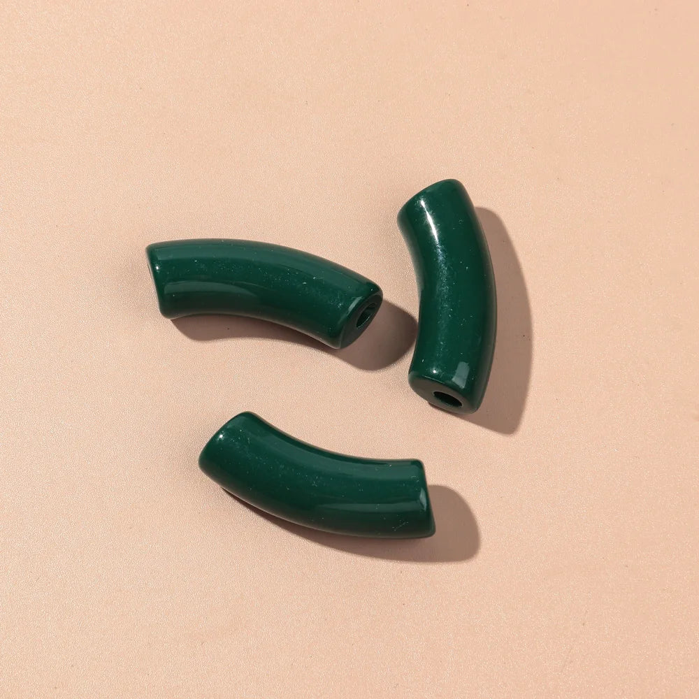 🌈 Lot de 20 Perles Tubes Arc-en-ciel – Idéal pour Créer des Bijoux Colorés et Fun ! 💫🧵 - ThiGui