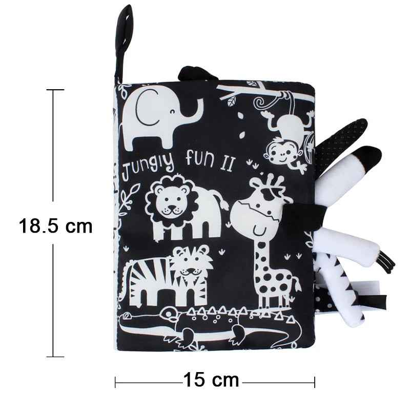 📘 Sensory Soft Baby Books – A Tiny Treasure for Little Hands 🍼👶 - ThiGui