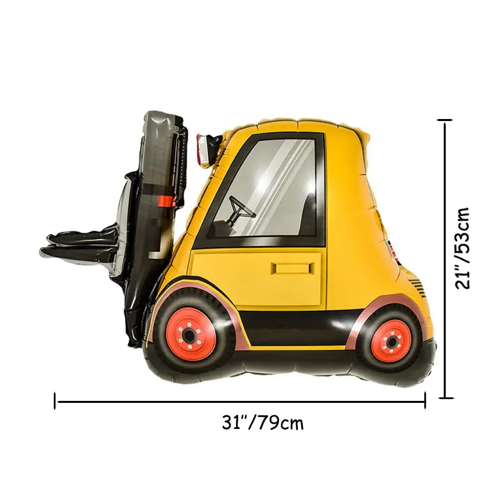 🚧 Party Zone Activated! Construction-Themed Tableware Set for Boys Who Dig Trucks 🛠️🎉 - ThiGui