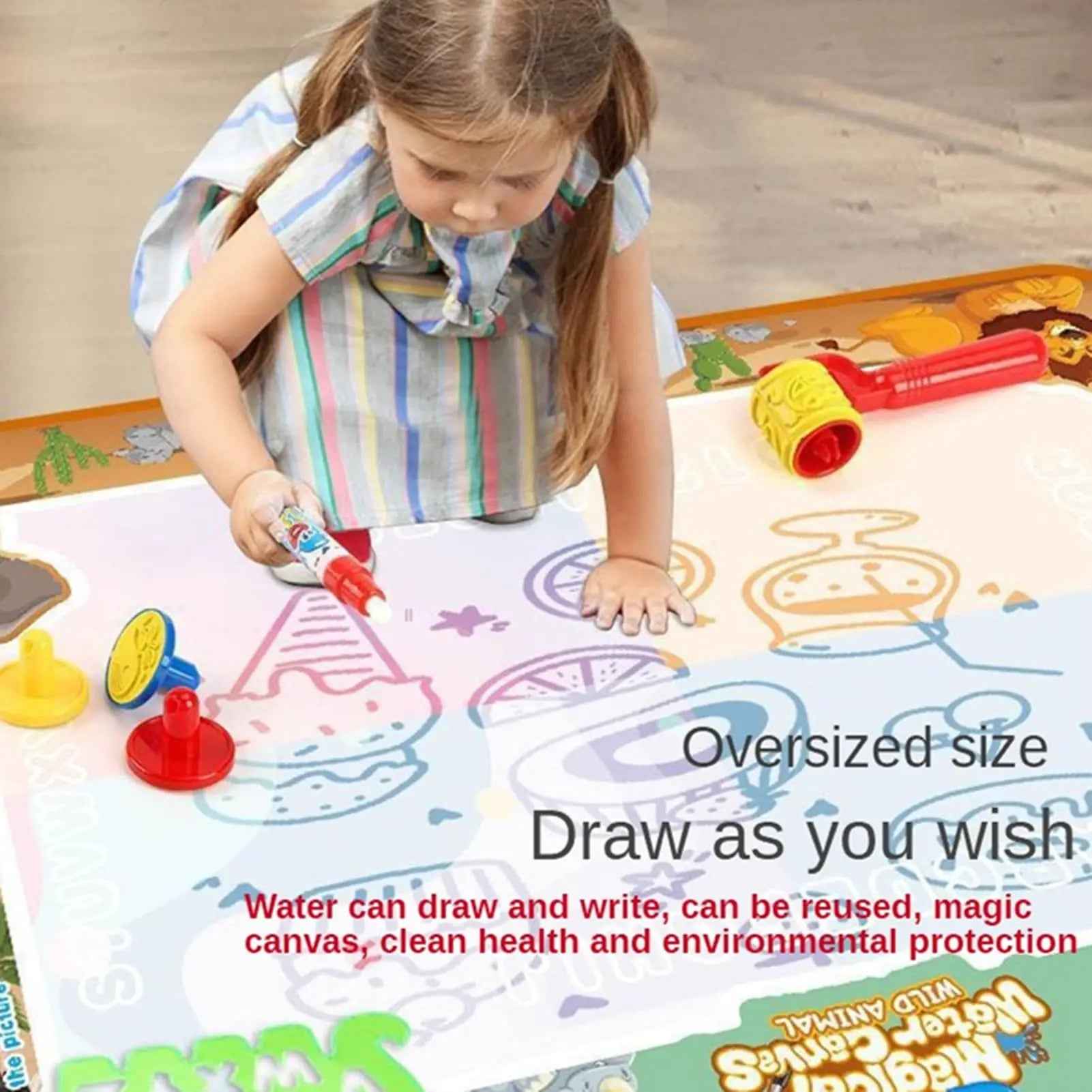 💦Just Add Water! The Mess-Free Magic Drawing Mat That Keeps Boys Entertained for Hours - ThiGui