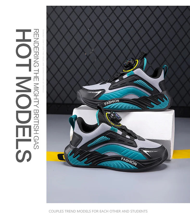 🌟 Light-Up Their Steps! 💨 Breathable Spring Sneakers for Boys 👟✨ - ThiGui