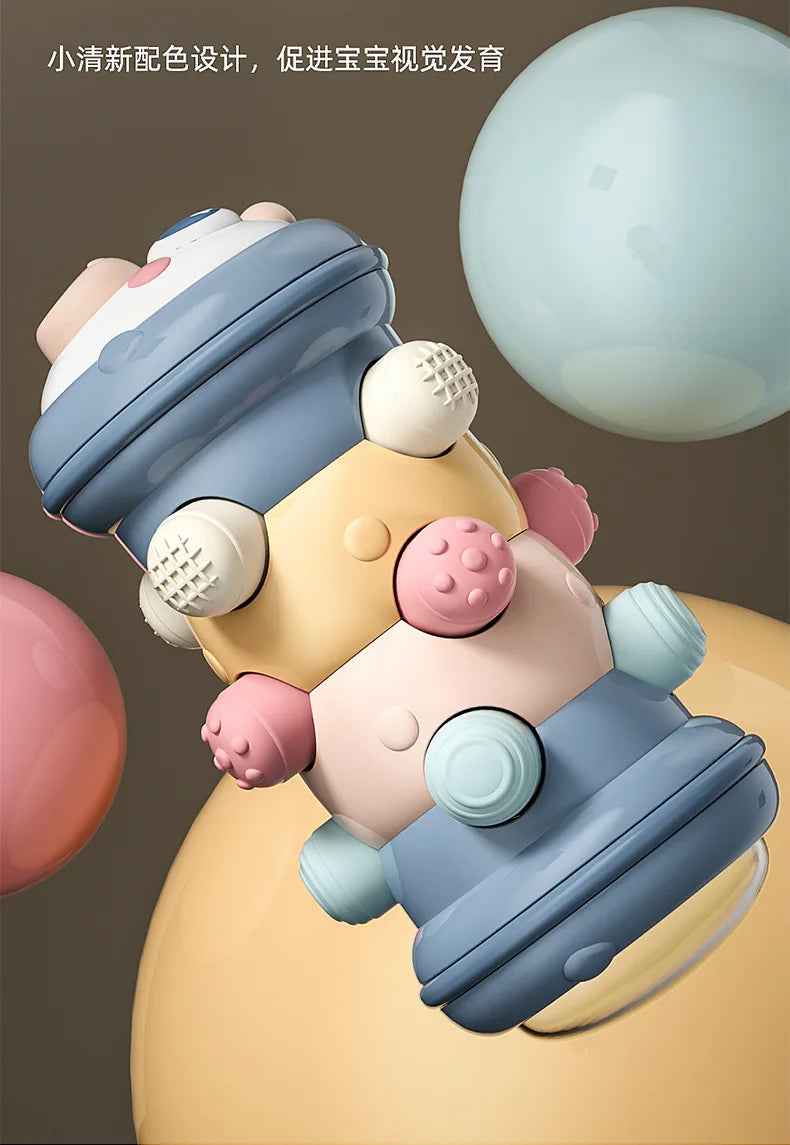 🌀 Roll, Reach & Grow – Tummy Time Roller for Curious Little Movers! 👶🎈 - ThiGui