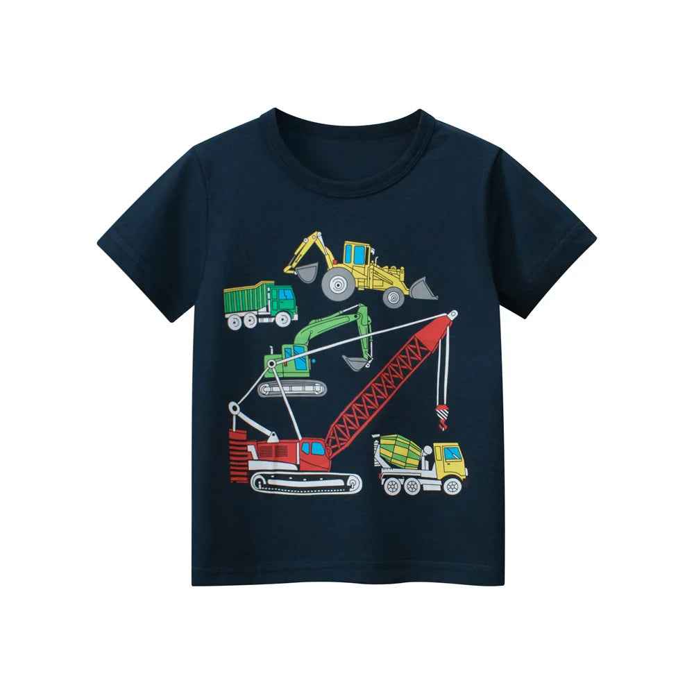👕Cool & Comfy Cartoon Tees for Your Little Explorer (2–8Y) - ThiGui