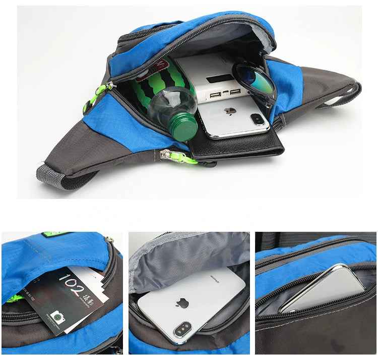 🎒 Hands-Free Adventures Await – Waterproof Sporty Waist Bag for Active Boys 🏃💦 - ThiGui