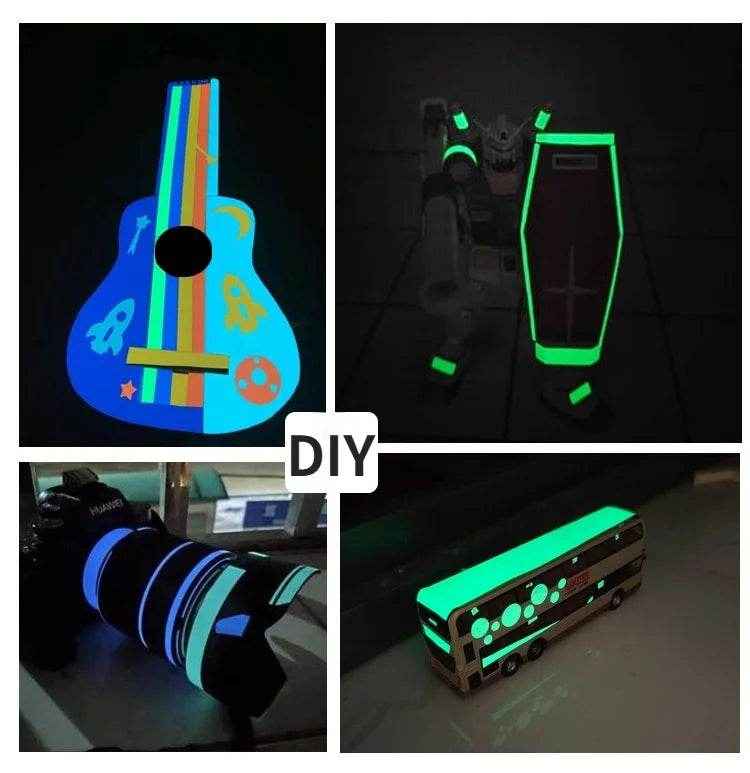 💡Glow-in-the-Dark Magic Tape – Light Up the Night, Keep Everyone Safe! - ThiGui
